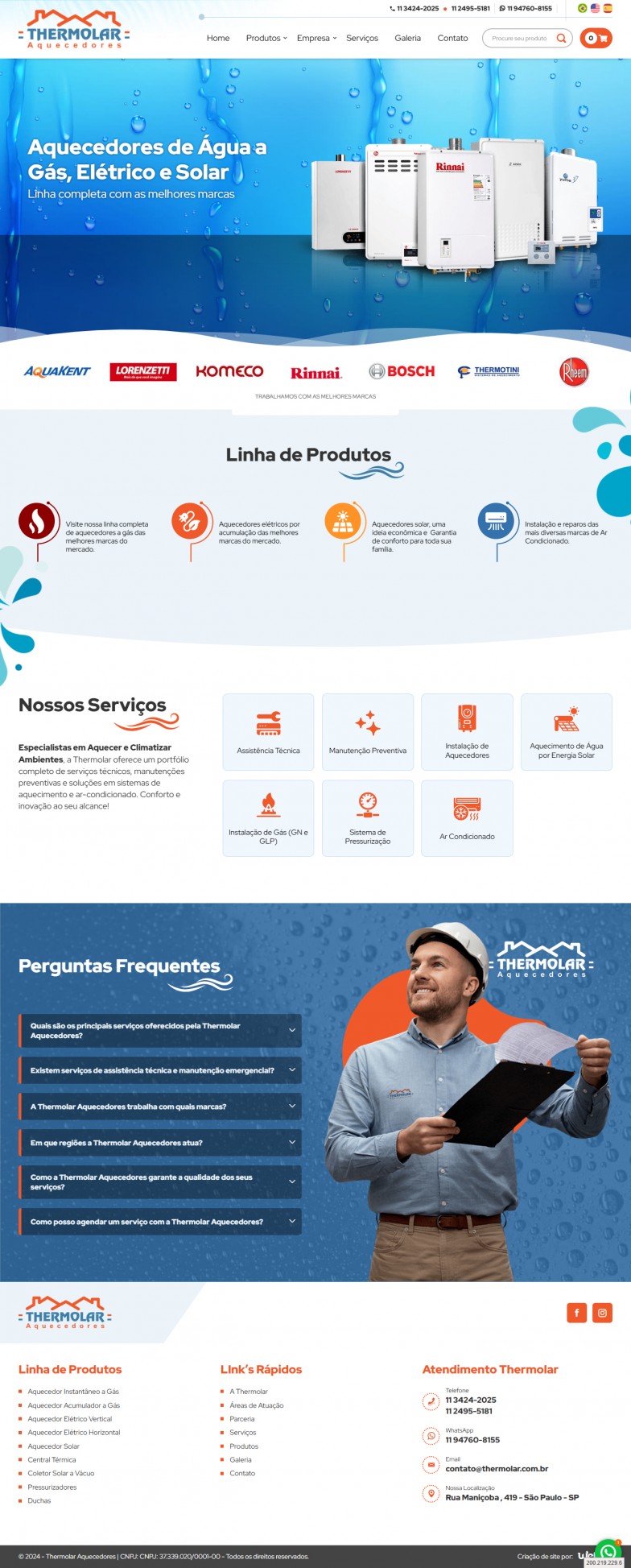 Thermolar Aquecedores
