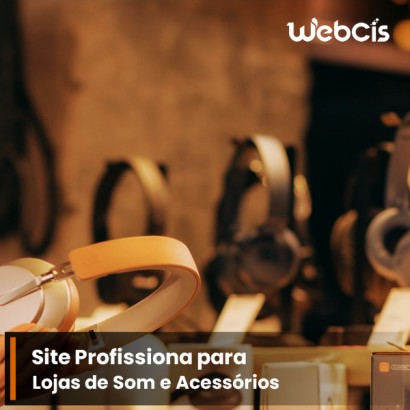 Sites Profissionais para Lojas de Som e Acessórios Sites Profissionais para Lojas de Som e Acessórios