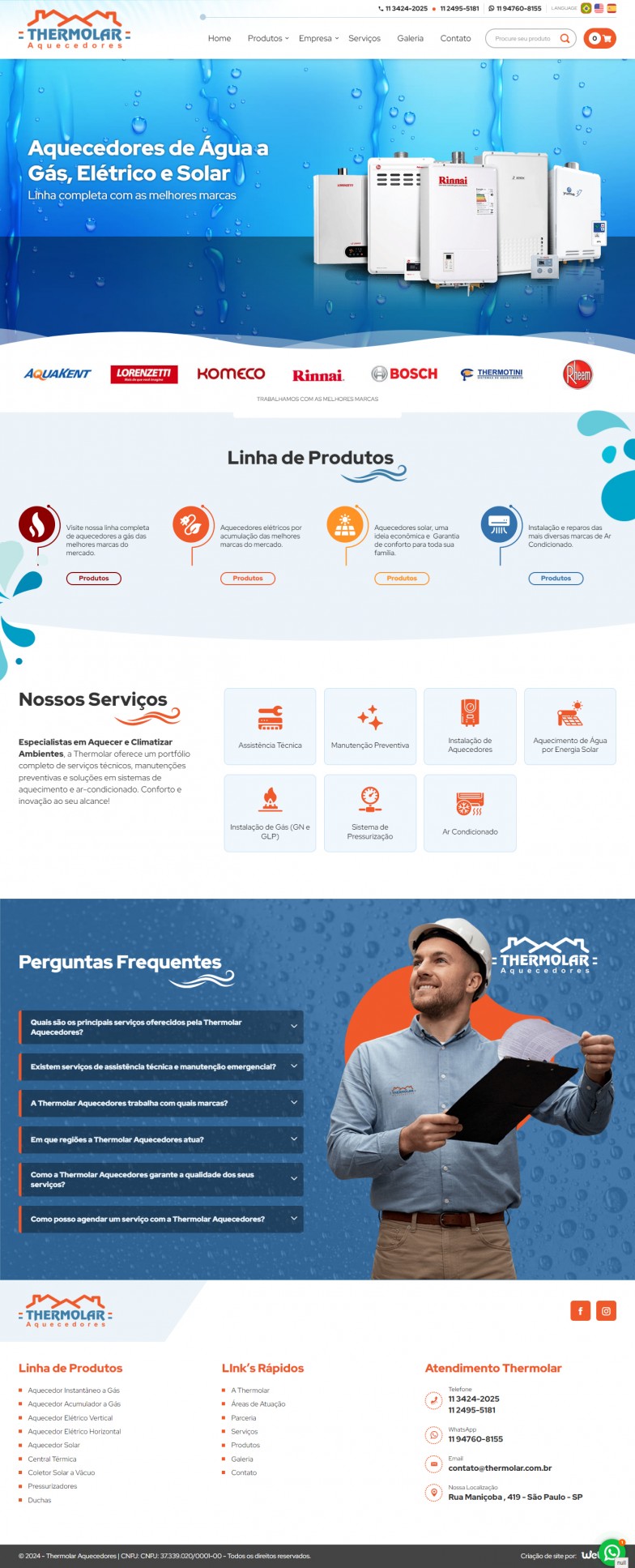 Thermolar Aquecedores