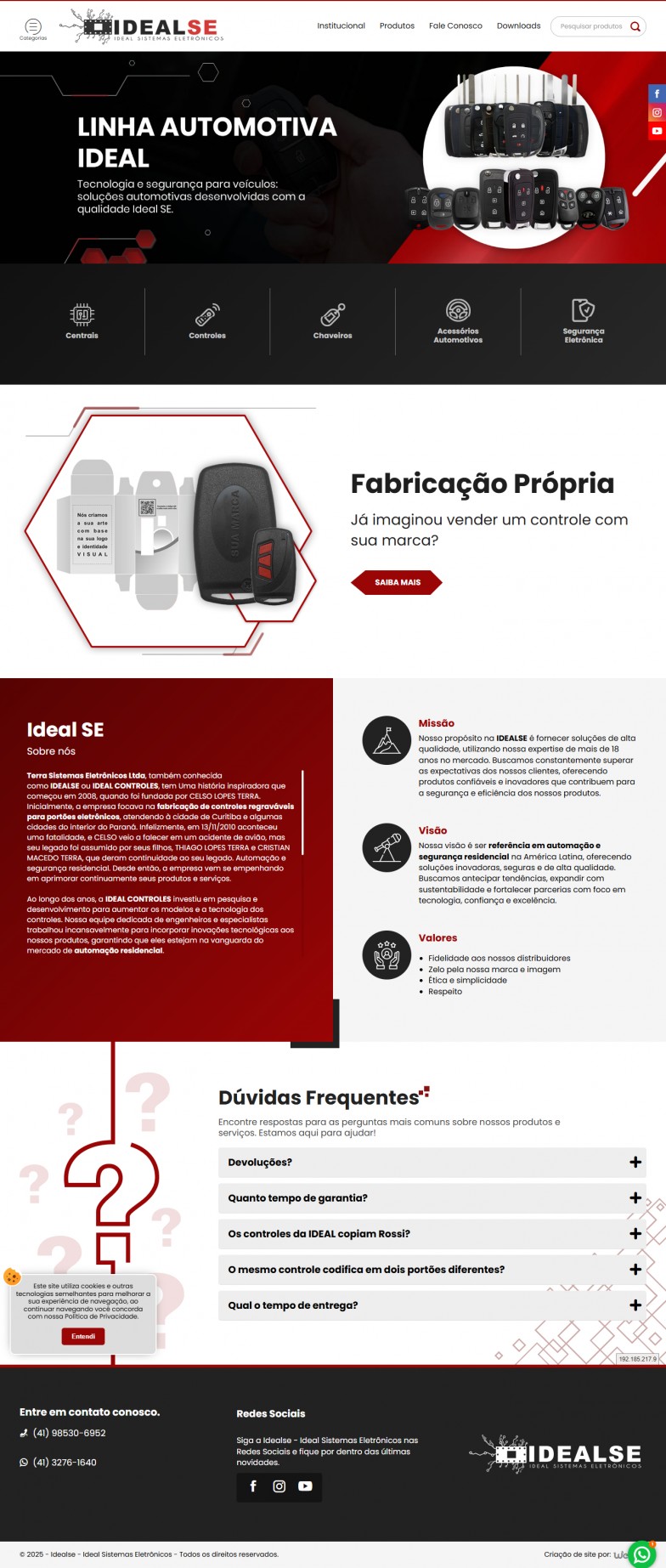Ideal Sistemas Eletrônicos