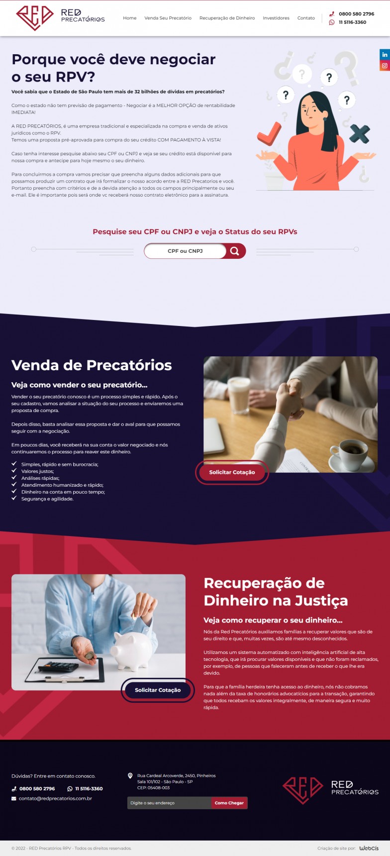 Red Precatórios e Intermediação