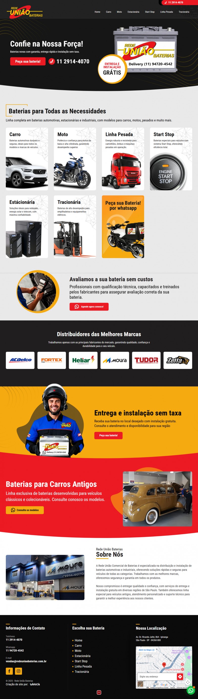 Rede União Baterias