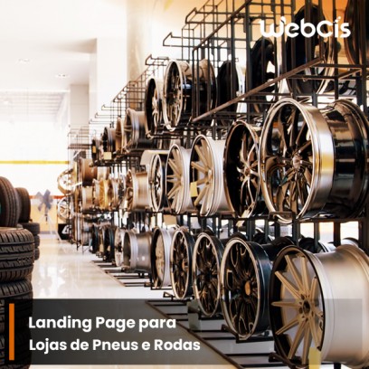 Landing Pages para Lojas de Pneus e Rodas