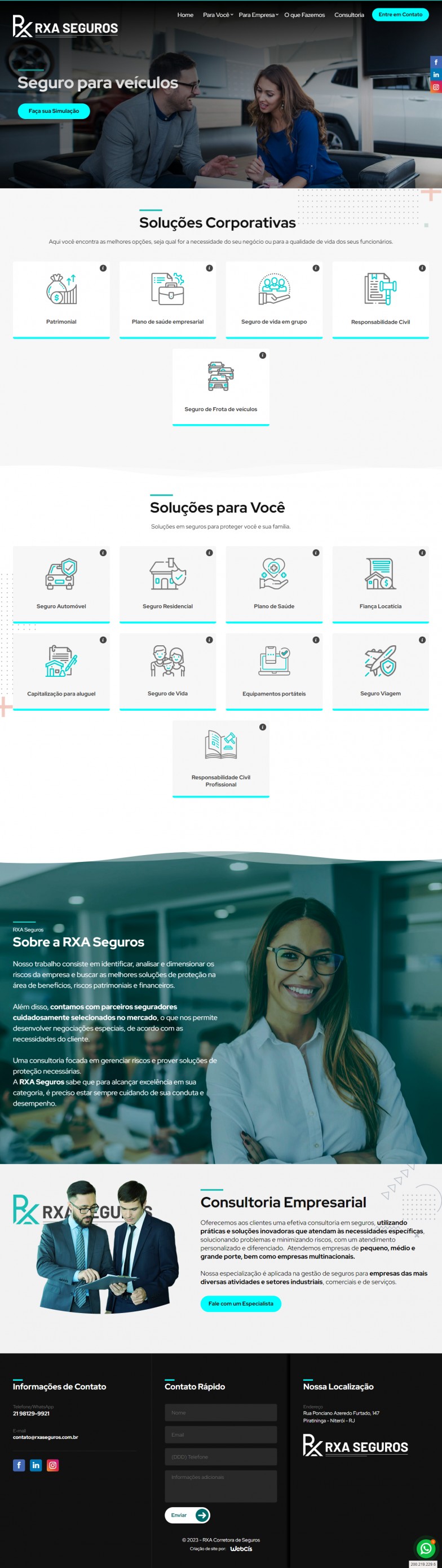 RXA Corretora de Seguros