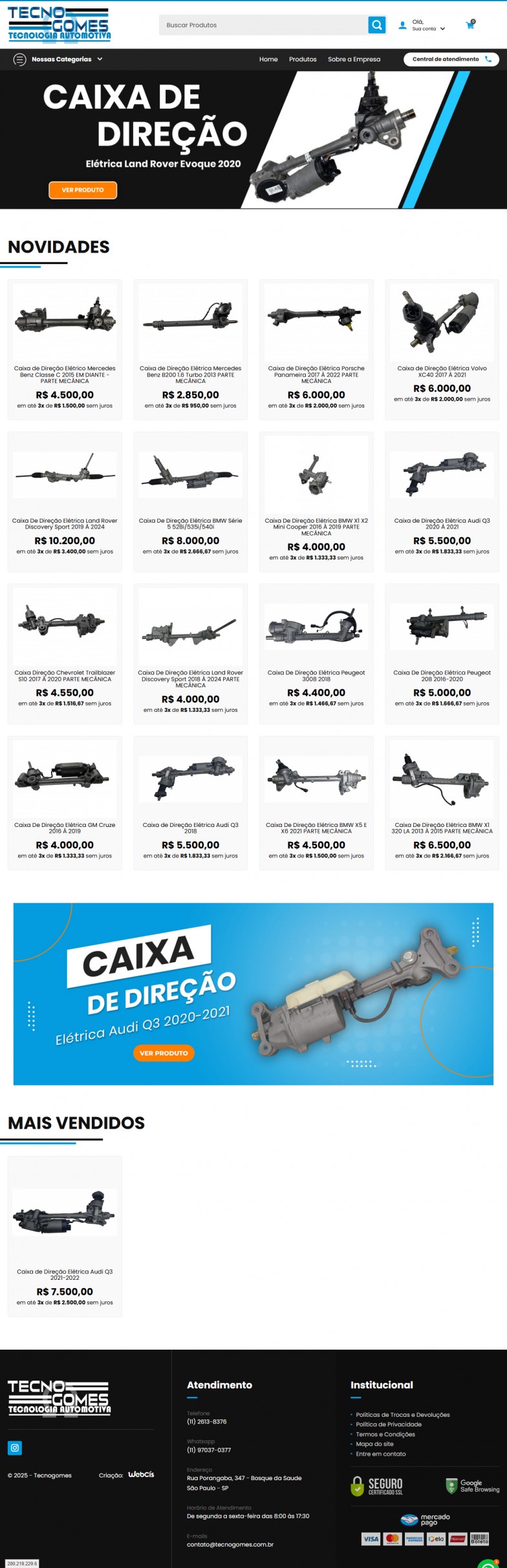 Tecnogomes Tecnologia Automotiva