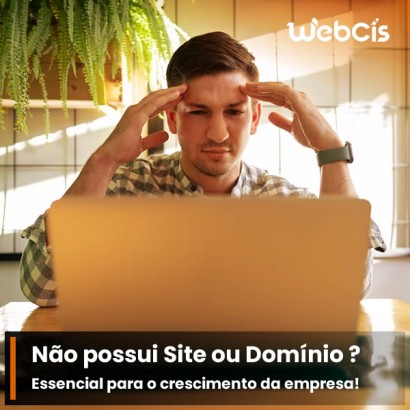 Sua Empresa ainda não possui um Site ou Domínio próprio?