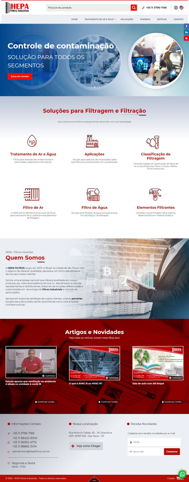 Hepa - Filtros Industriais