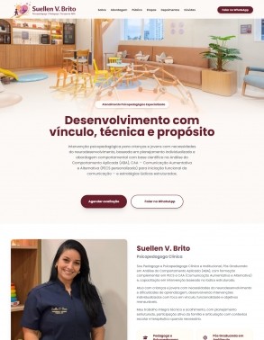 Psicopedagoga Suellen Brito