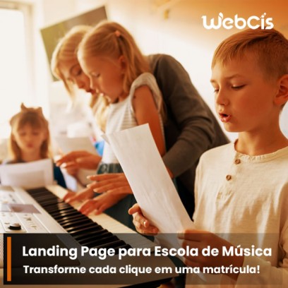 Landing Page para Escolas de Música: Transforme Visitantes em Alunos Landing Page para Escolas de Música: Transforme Visitantes em Alunos