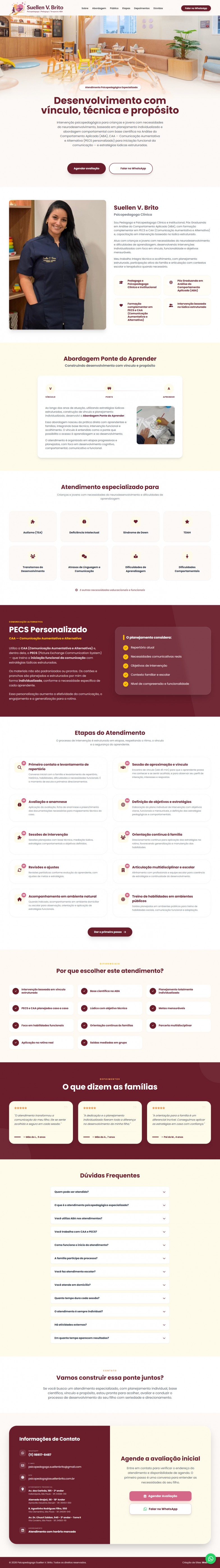 Psicopedagoga Suellen Brito