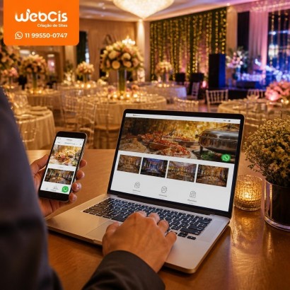 Criação de sites para Casas de Festas e Buffets: do clique ao orçamento