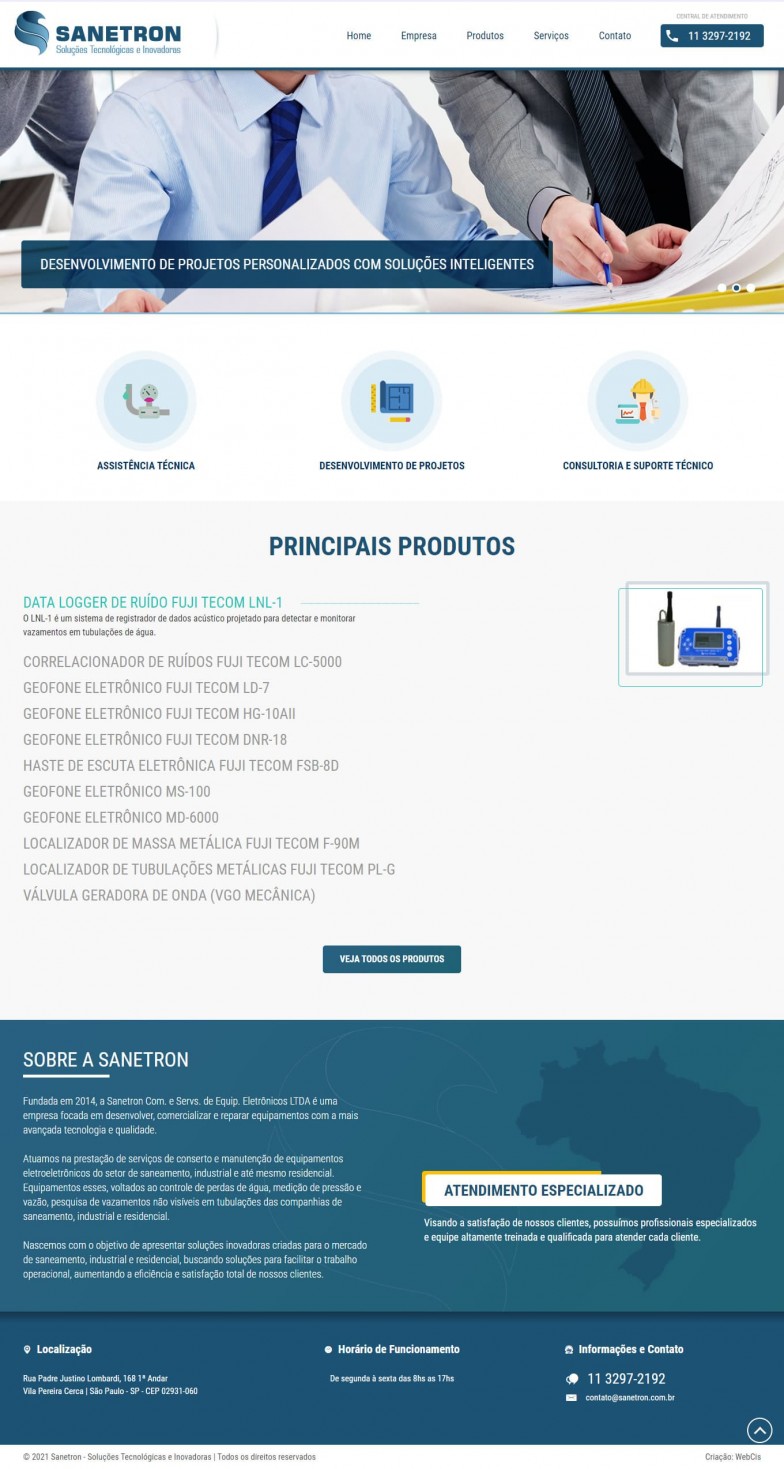 Sanetron - Soluções Tecnológicas