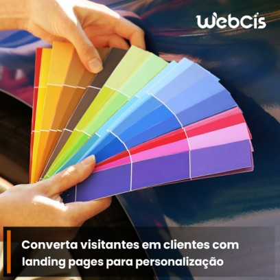 Landing Pages para Empresas de Personalização de Veículos