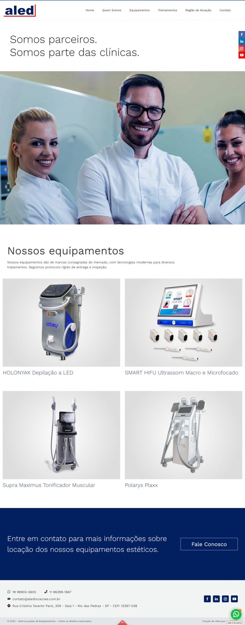 Aled Locações de Equipamentos