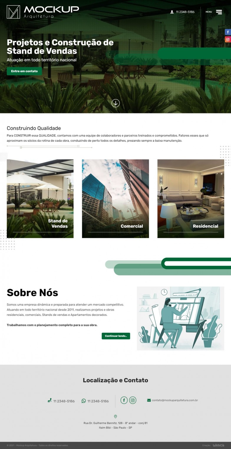 Mockup Arquitetura
