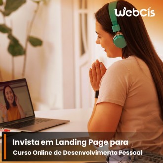 Landing Page para Cursos Online de Desenvolvimento Pessoal