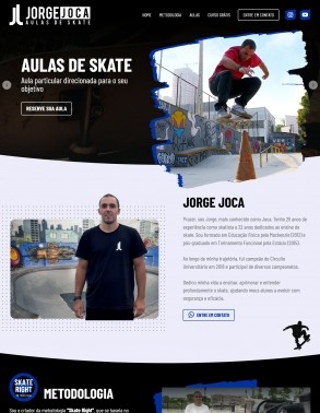 Jorge Joca: Aulas de Skate