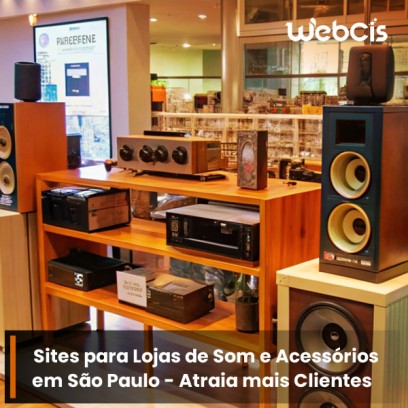 Construção de Sites em São Paulo para Lojas de Som e Acessórios